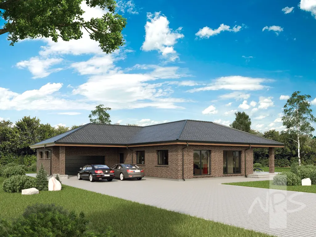 House Plan: 1831 ft², 1 Story, 3 Beds, Home Office, 2 Baths, 2-Car Garage