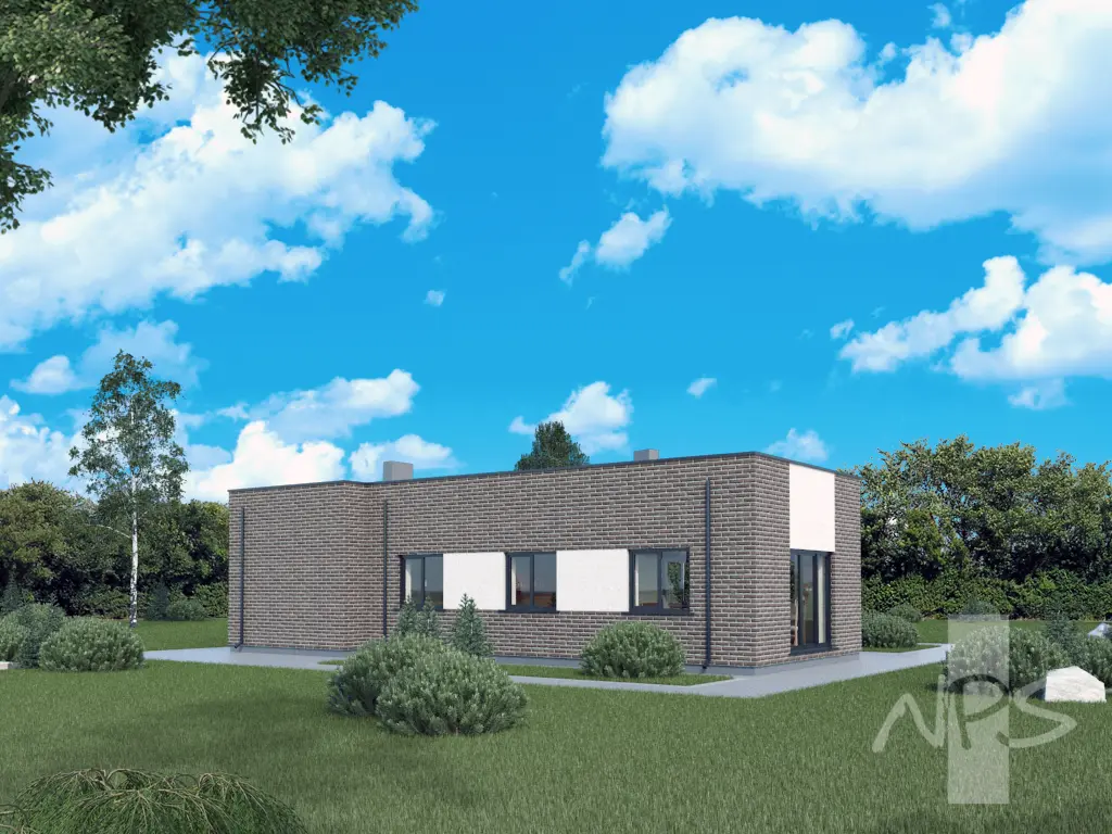 House Plan: 876 ft², 1 Story, 2 Beds, 1 Baths, Open Floor Plan, 1-Car Garage