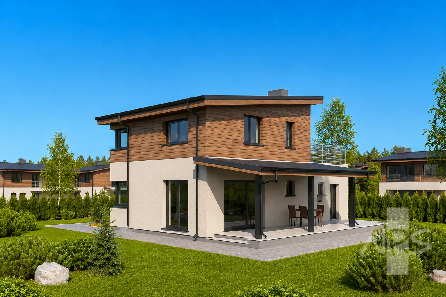 House Plan: 1055 ft², 2 Stories, 2 Beds, 2 Baths, 1-Car Garage