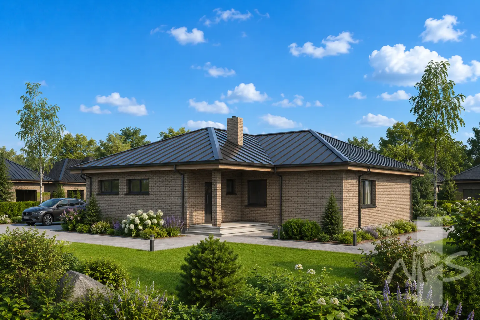House Plan: 1796 ft², 1 Story, 3 Beds, 2 Baths, 2-Car Garage