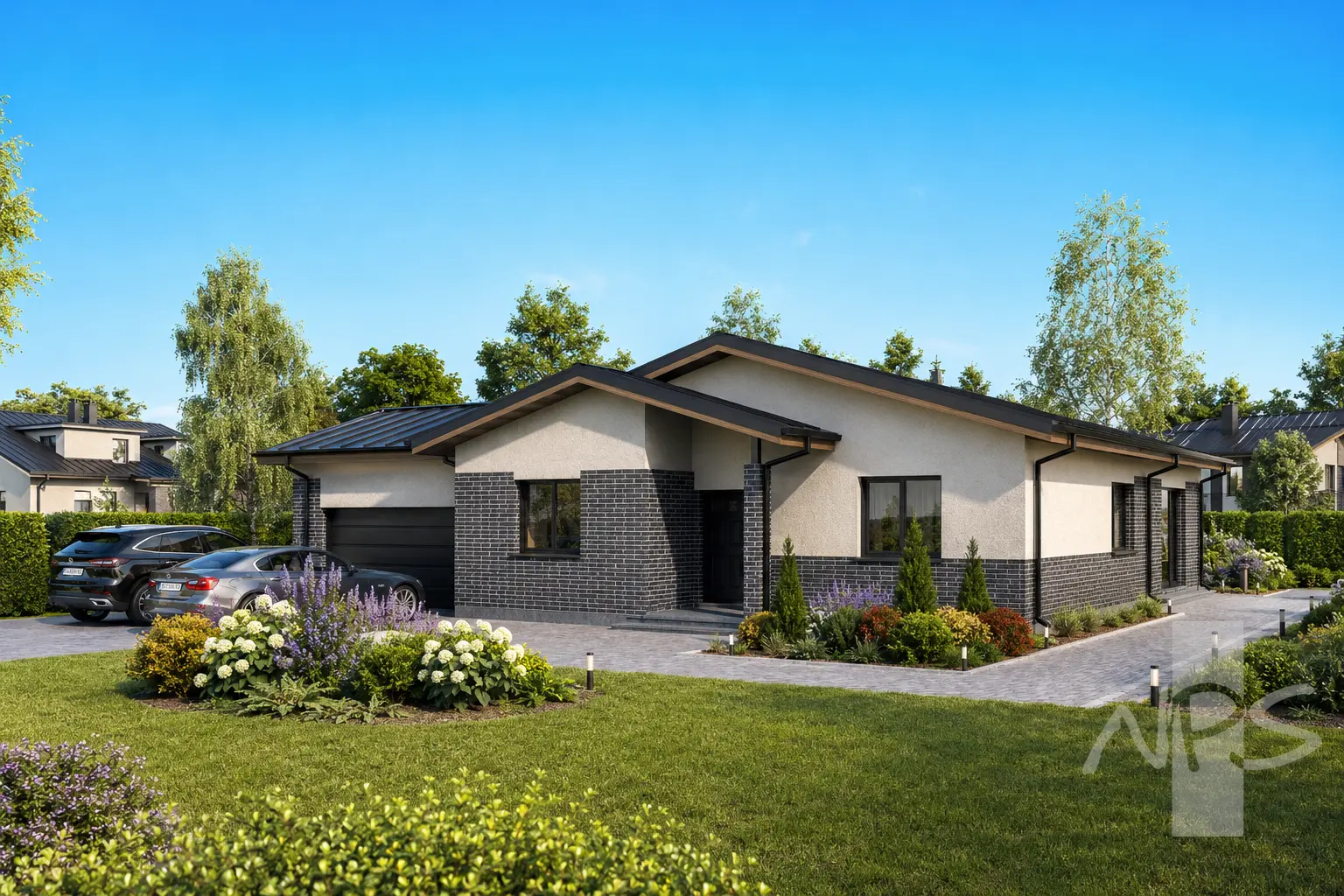 House Plan: 1638 ft², 1 Story, 4 Beds, 2 Baths, 2-Car Garage