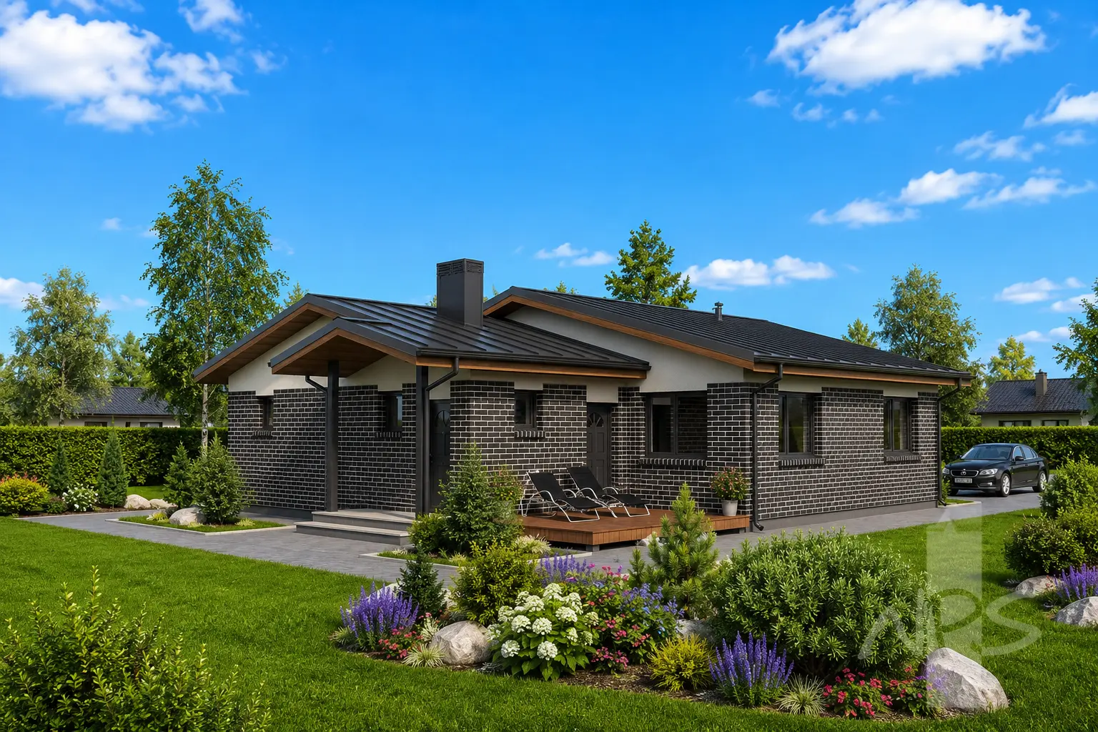 House Plan: 1248 ft², 1 Story, 3 Beds, 2 Baths