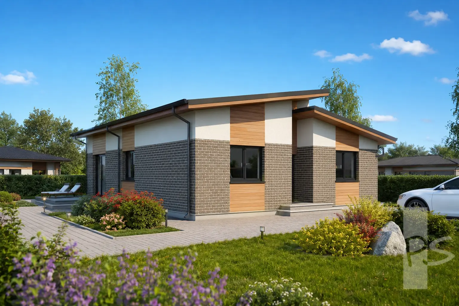 House Plan: 1364 ft², 1 Story, 3 Beds, 1 Baths
