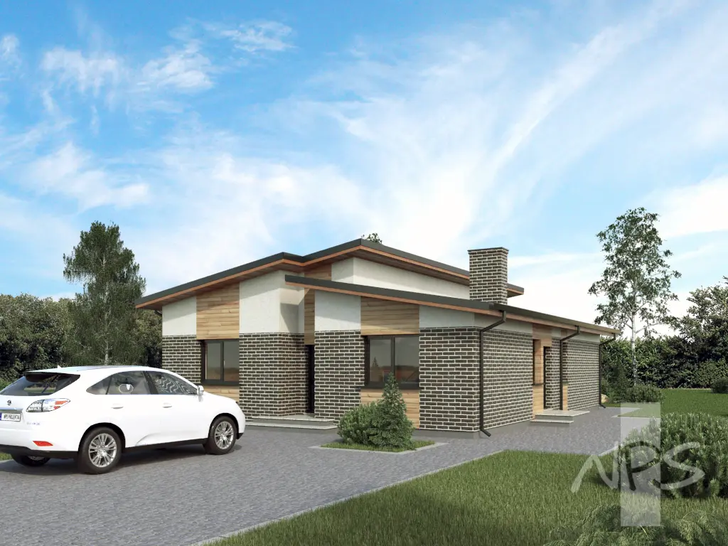 House Plan: 1364 ft², 1 Story, 3 Beds, 1 Baths