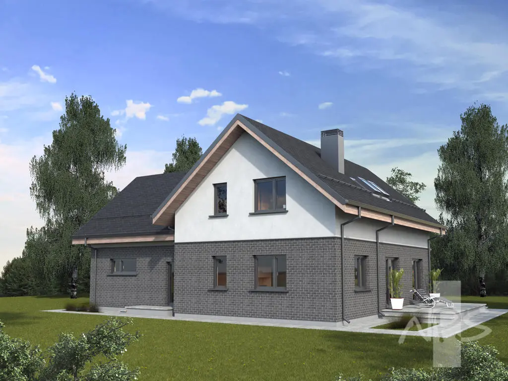 House Plan: 1954 ft², 1.5 Stories, 4 Beds, Home Office, 3 Baths, 1-Car Garage