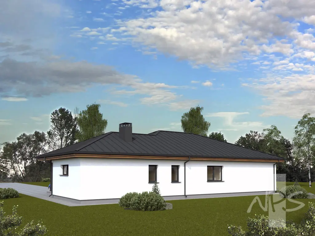 House Plan: 1512 ft², 1 Story, 3 Beds, 1.5 Baths, 1-Car Garage