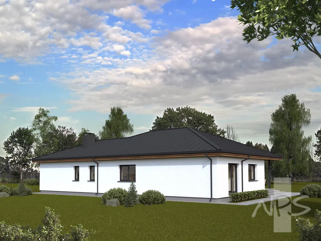 House Plan: 1512 ft², 1 Story, 3 Beds, 1.5 Baths, 1-Car Garage