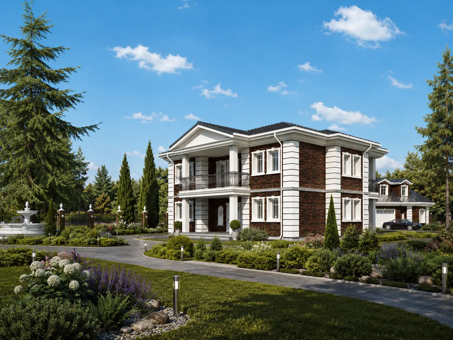 House Plan: 2505 ft², 2 Stories, 3 Beds, Home Office, 3 Baths, Open Floor Plan, 2-Car Garage