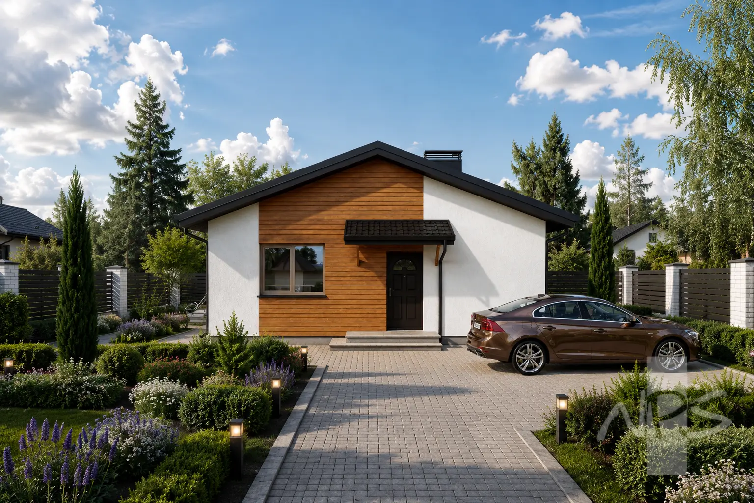 House Plan: 850 ft², 1 Story, 2 Beds, 1 Baths, Open Floor Plan