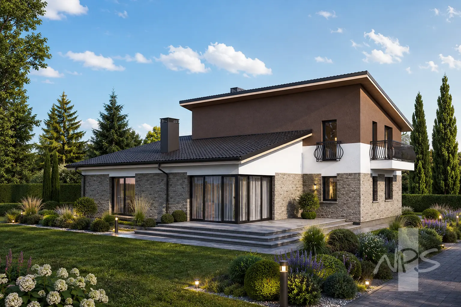 House Plan: 2049 ft², 1 Story, 4 Beds, Home Office, 3 Baths