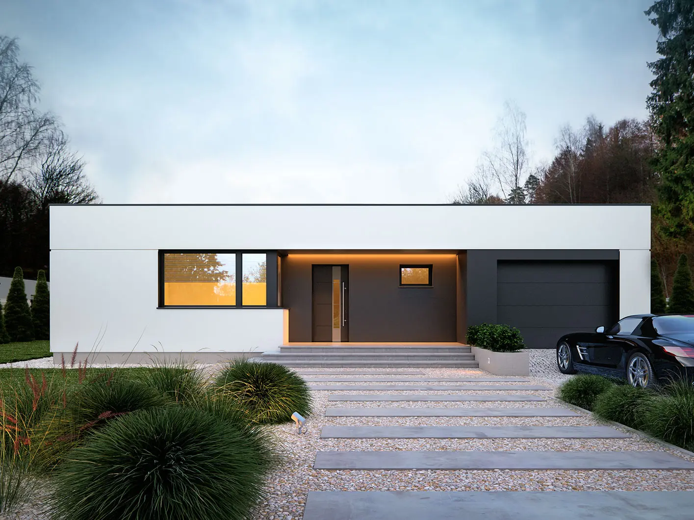 House Plan: 1473 ft², 1 Story, 3 Beds, 2 Baths, Open Floor Plan, 1-Car Garage