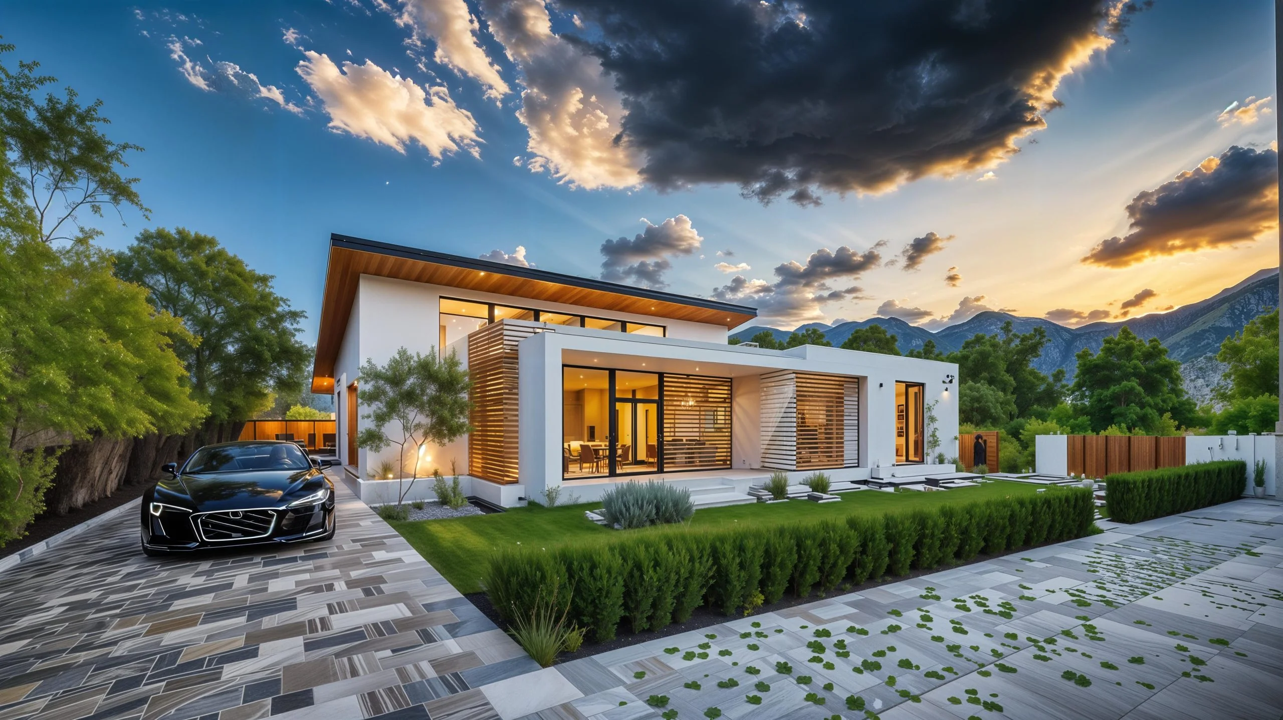 House Plan: 1184 ft², 1 Story, 3 Beds, 2.5 Baths, 2-Car Garage