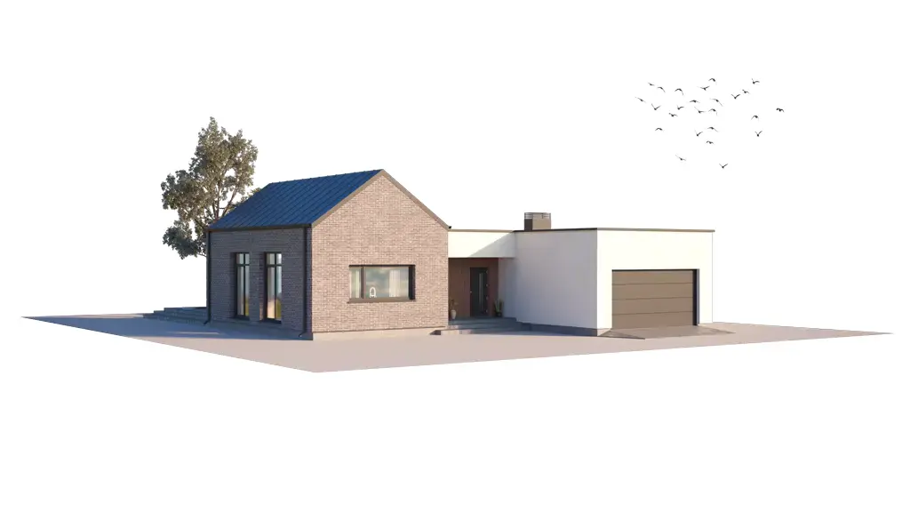 House Plan: 1626 ft², 1 Story, 3 Beds, 2 Baths, Open Floor Plan, 2-Car Garage