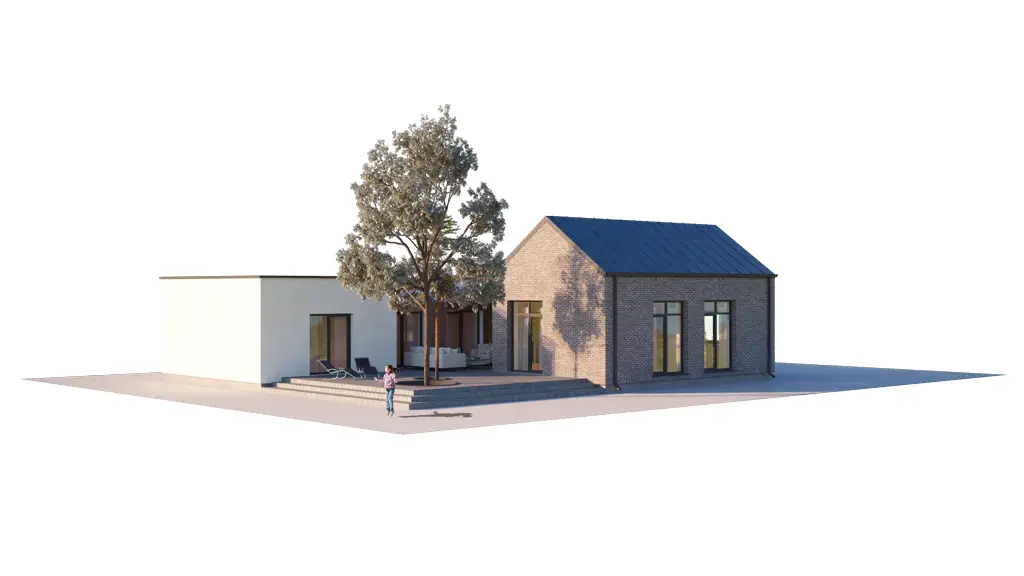 House Plan: 1626 ft², 1 Story, 3 Beds, 2 Baths, Open Floor Plan, 2-Car Garage