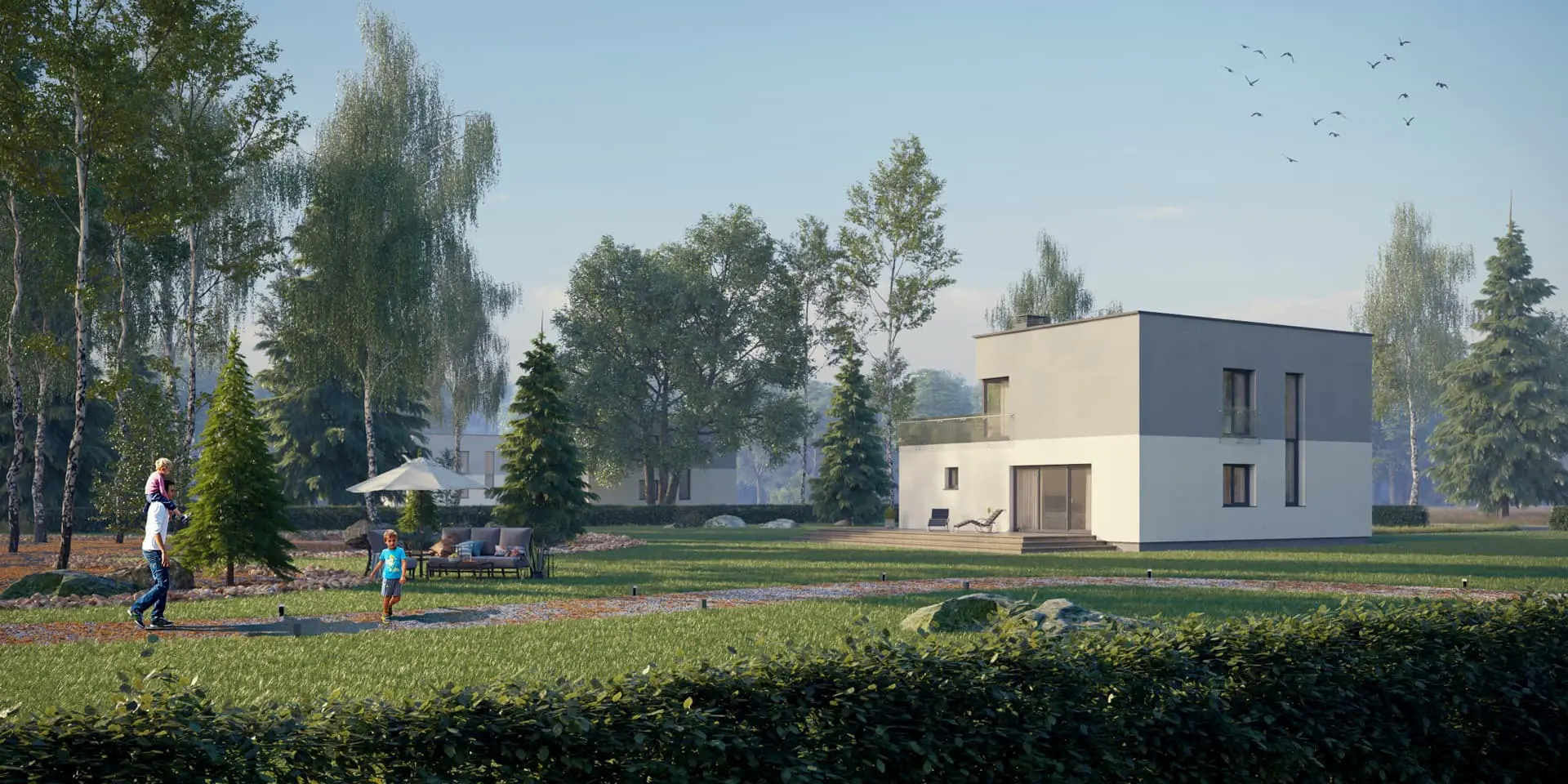 House Plan: 1530 ft², 2 Stories, 3 Beds, Home Office, 1.5 Baths, Open Floor Plan, 1-Car Garage