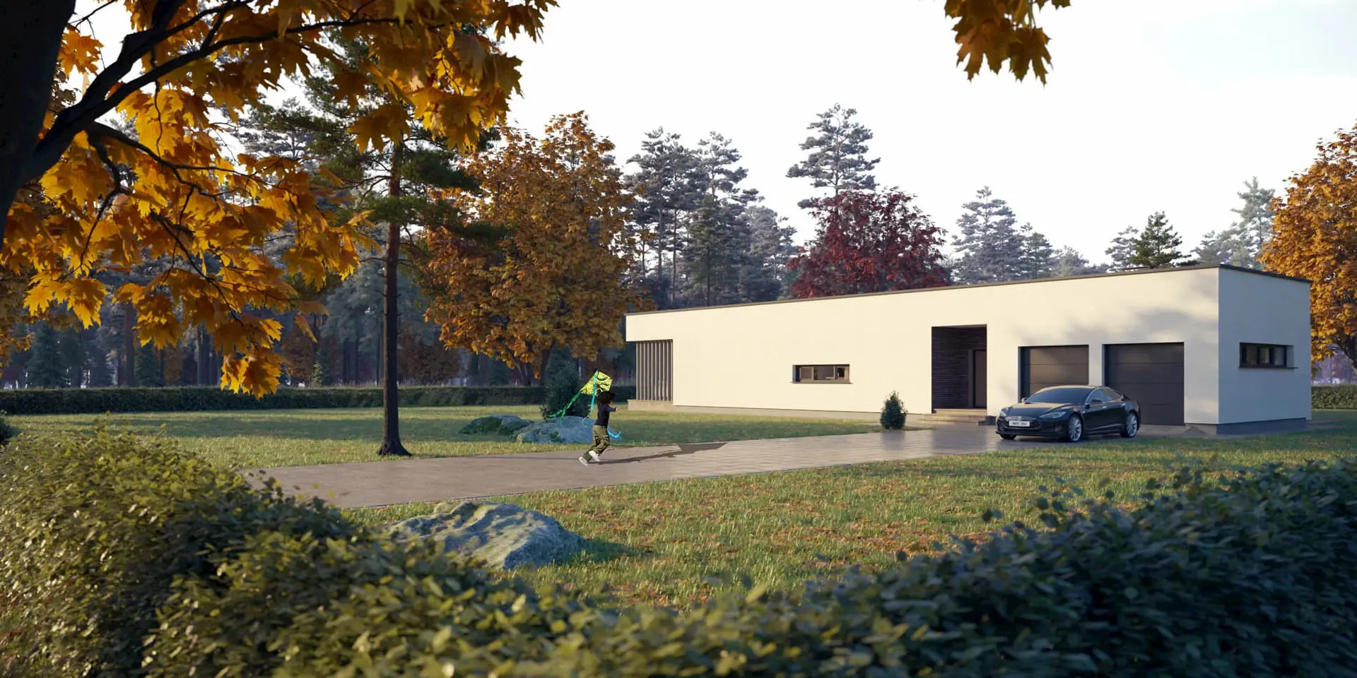 House Plan: 1759 ft², 1 Story, 3 Beds, Home Office, 2 Baths, Open Floor Plan, 2-Car Garage