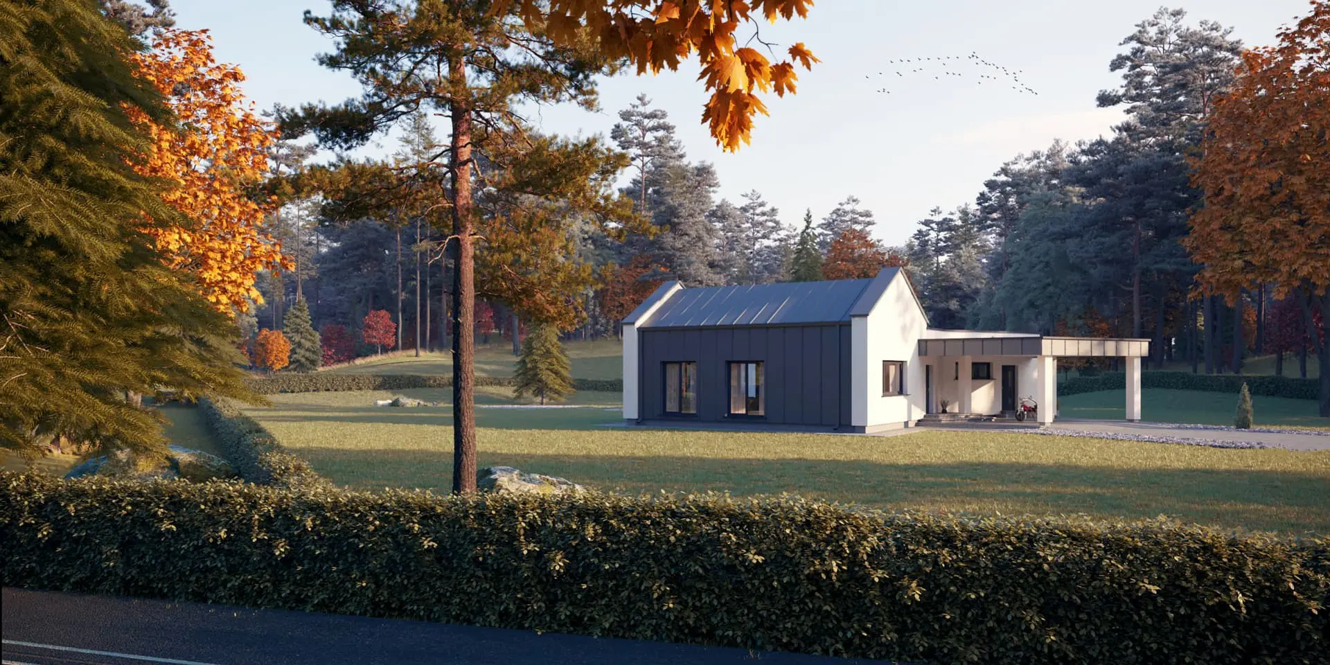 House Plan: 1615 ft², 1 Story, 3 Beds, 1 Baths, Open Floor Plan, Carport