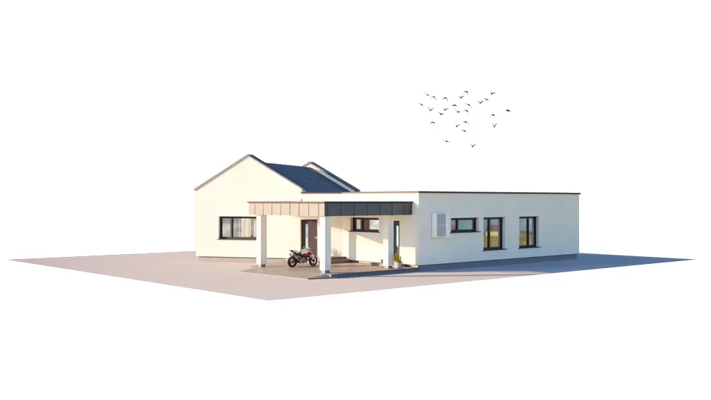 House Plan: 1615 ft², 1 Story, 3 Beds, 1 Baths, Open Floor Plan, Carport