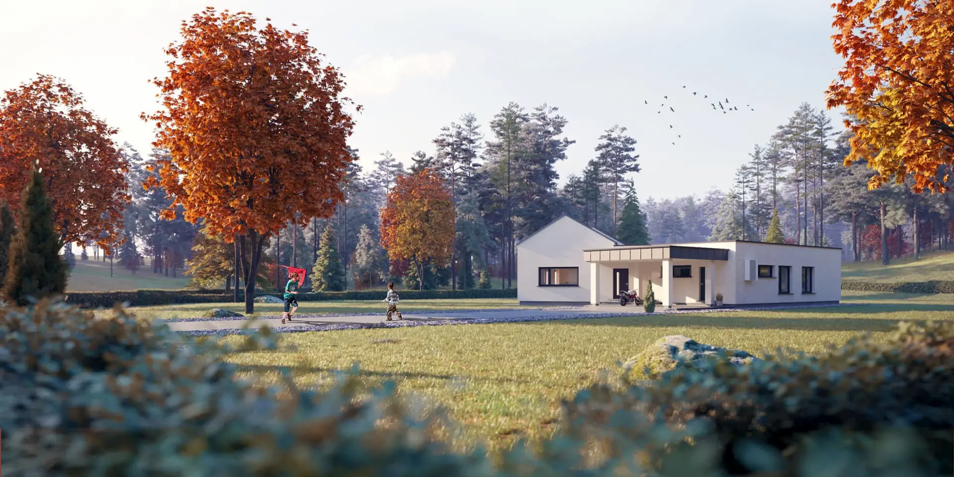 House Plan: 1615 ft², 1 Story, 3 Beds, 1 Baths, Open Floor Plan, Carport