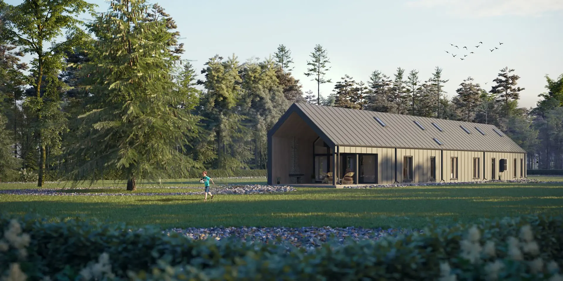 House Plan: 2194 ft², 1 Story, 3 Beds, Home Office, 3 Baths, Open Floor Plan, 2-Car Garage