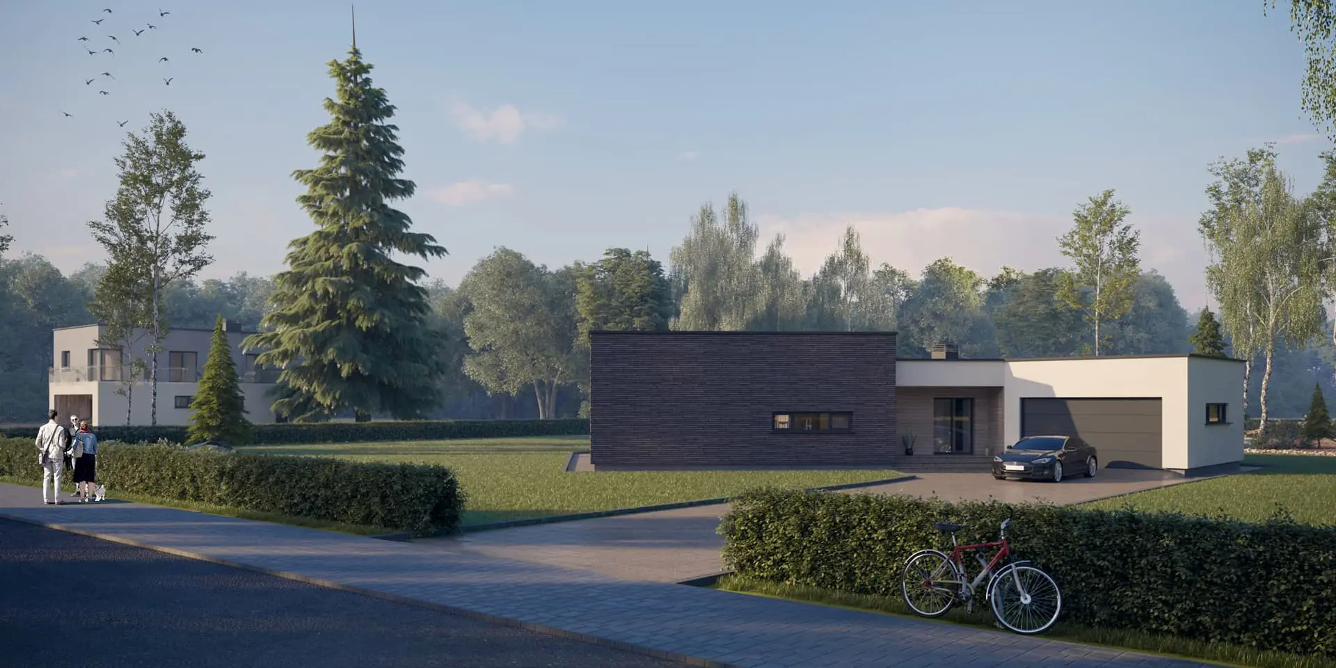 House Plan: 1715 ft², 1 Story, 3 Beds, Home Office, 2 Baths, Open Floor Plan, 2-Car Garage