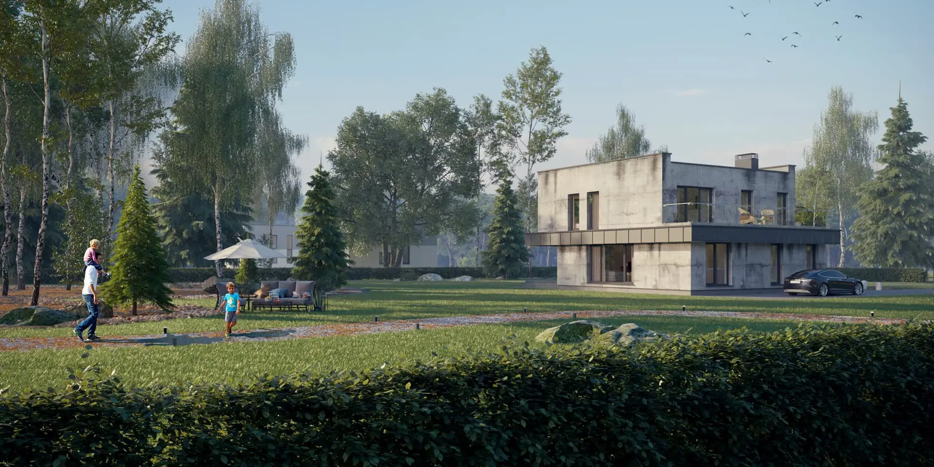 House Plan: 1975 ft², 2 Stories, 3 Beds, Home Office, 2 Baths, Open Floor Plan