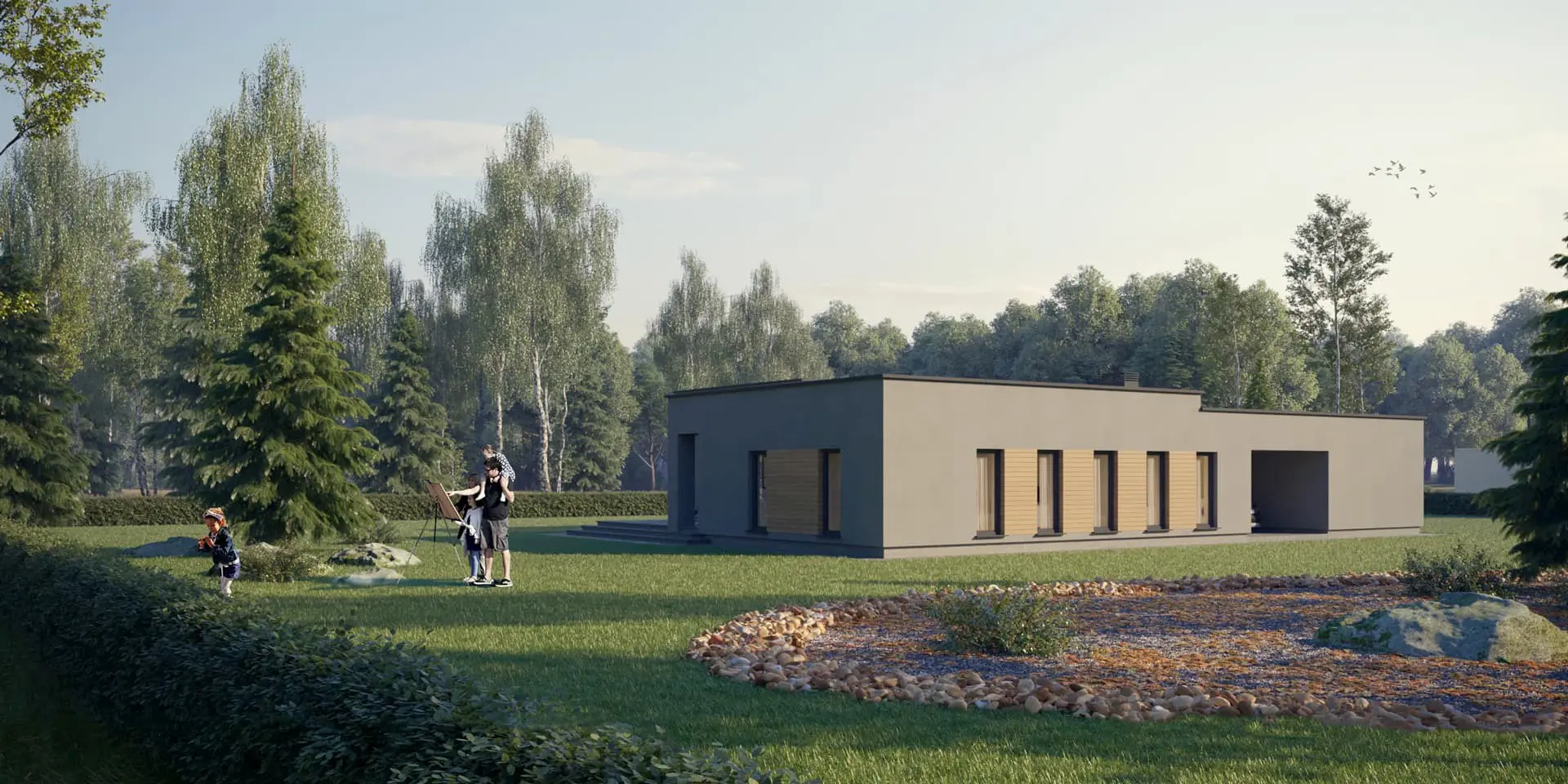 House Plan: 1484 ft², 1 Story, 3 Beds, 2 Baths, Open Floor Plan, Carport