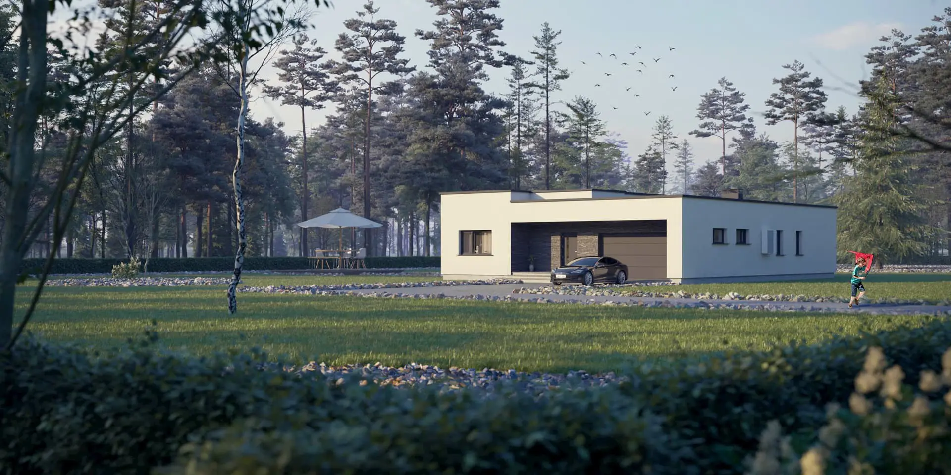 House Plan: 1540 ft², 1 Story, 3 Beds, 2 Baths, Open Floor Plan, 2-Car Garage