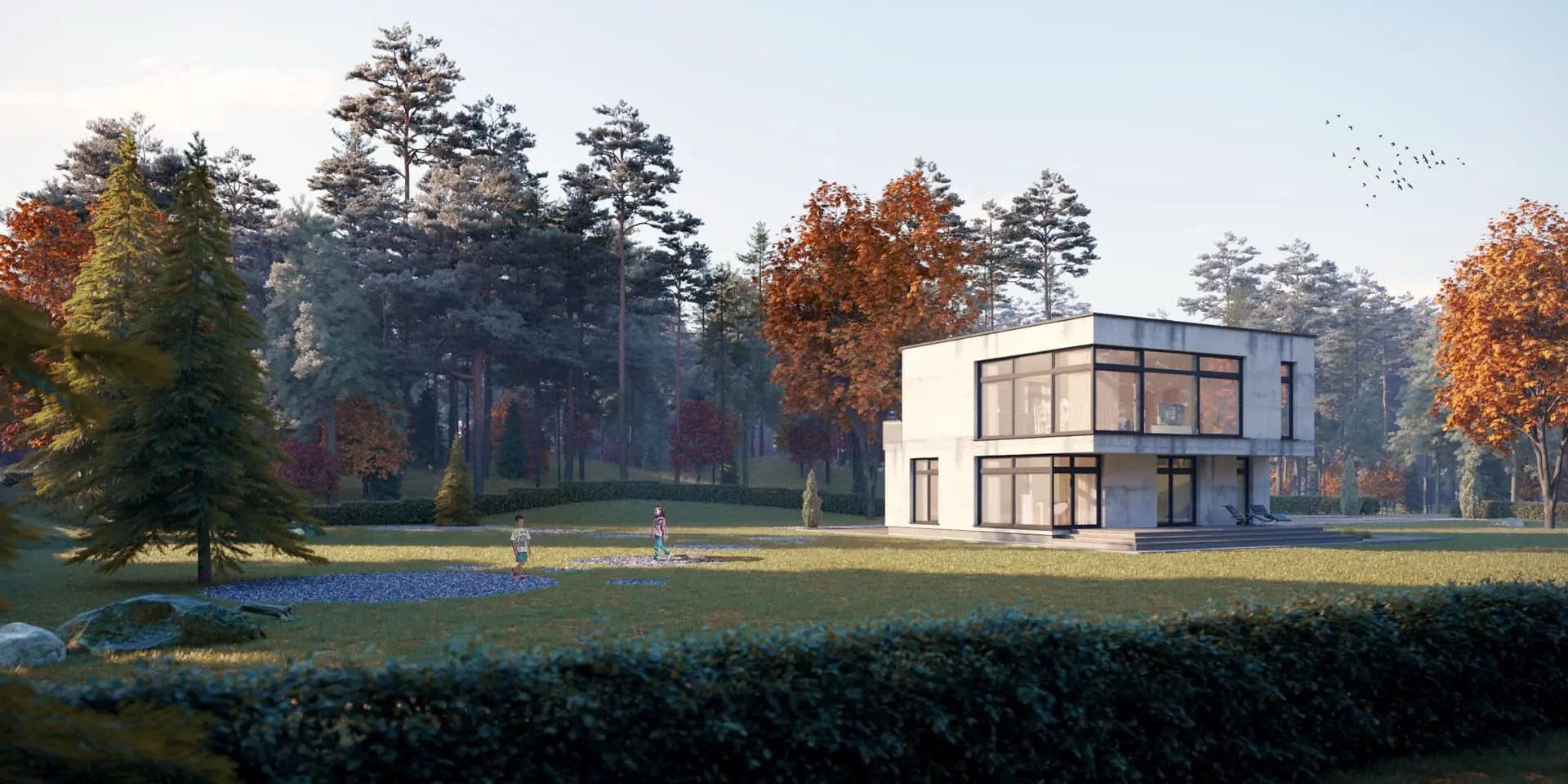 House Plan: 2057 ft², 2 Stories, 3 Beds, Home Office, 2 Baths, Open Floor Plan