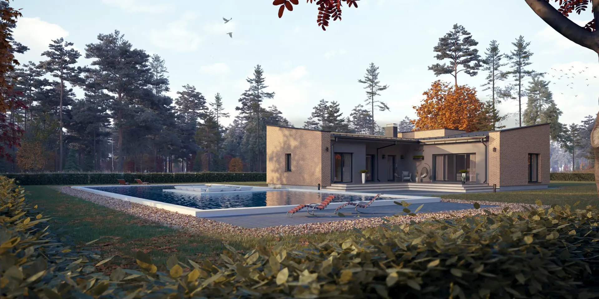 House Plan: 1352 ft², 1 Story, 3 Beds, 2 Baths, Open Floor Plan, Carport