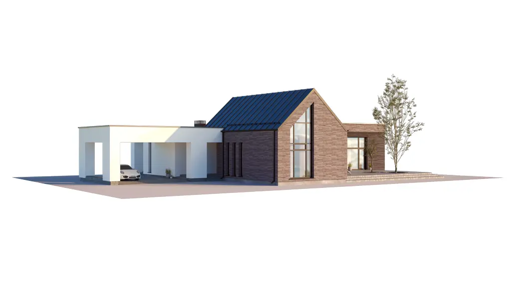 House Plan: 1902 ft², 1 Story, 4 Beds, 3 Baths, Open Floor Plan, Carport