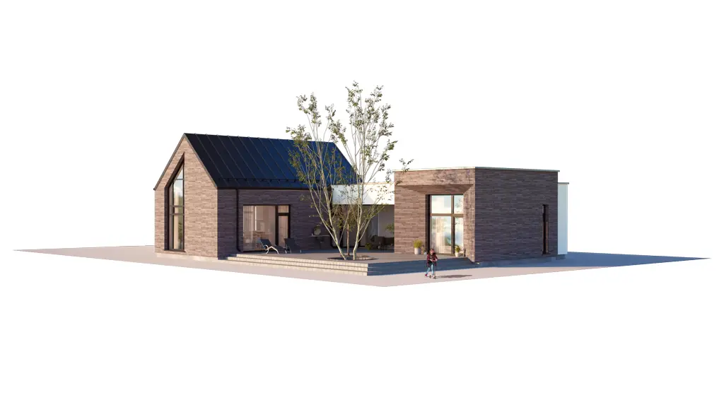 House Plan: 1902 ft², 1 Story, 4 Beds, 3 Baths, Open Floor Plan, Carport