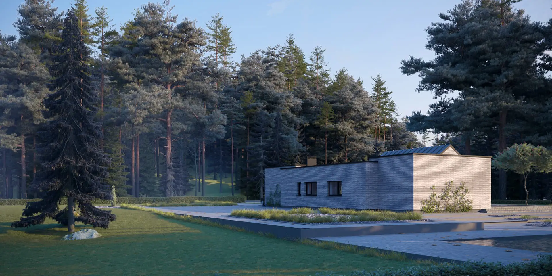 House Plan: 1811 ft², 1 Story, 3 Beds, 2 Baths, Open Floor Plan, 2-Car Garage