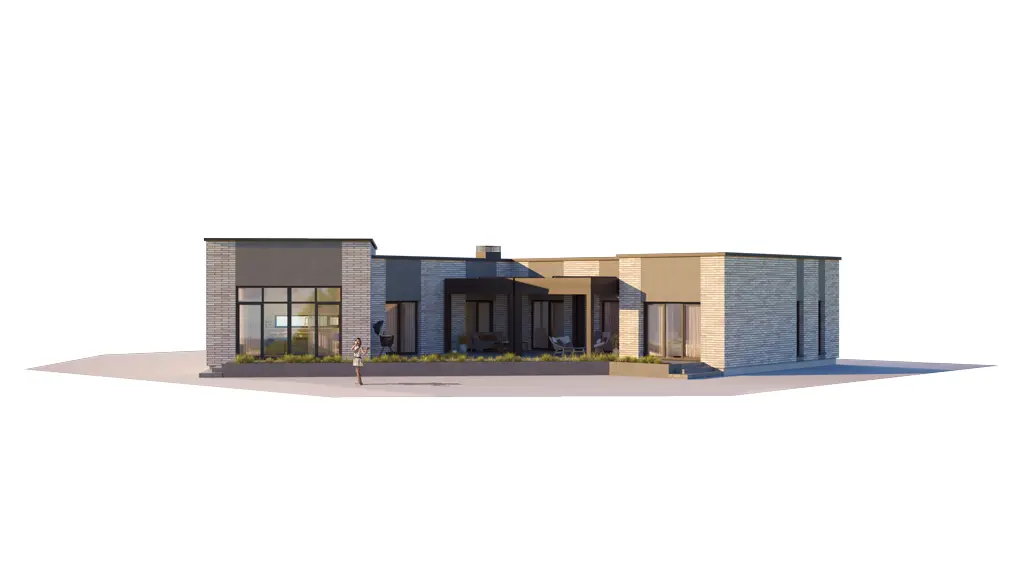 House Plan: 1752 ft², 1 Story, 3 Beds, Home Office, 2.5 Baths, Open Floor Plan, 2-Car Garage