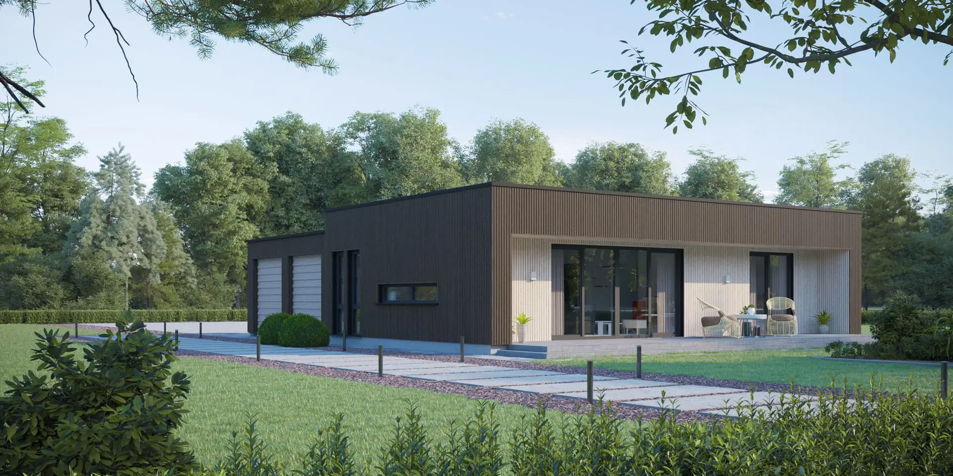 House Plan: 846 ft², 1 Story, 2 Beds, Home Office, 2 Baths, Open Floor Plan, Carport