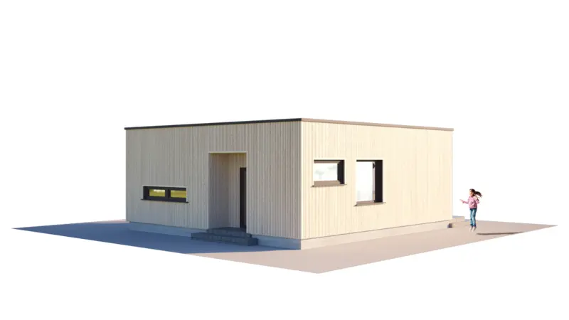 House Plan: 631 ft², 1 Story, 1 Beds, 1 Baths, Open Floor Plan