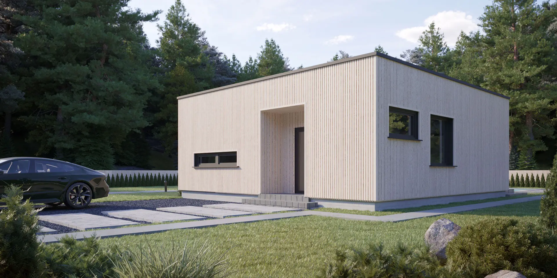House Plan: 631 ft², 1 Story, 1 Beds, 1 Baths, Open Floor Plan