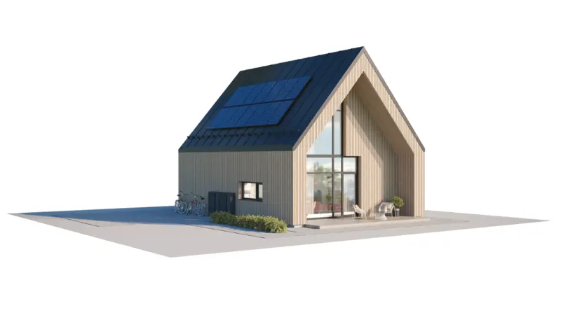 House Plan: 816 ft², 1.5 Stories, 2 Beds, 2 Baths, Open Floor Plan