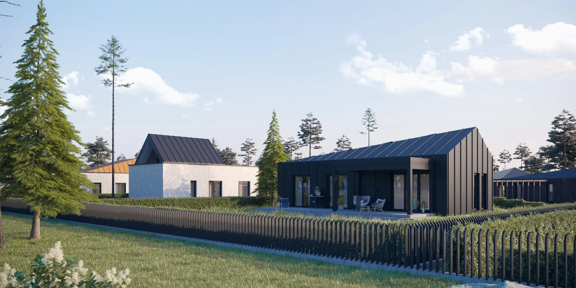 House Plan: 857 ft², 1 Story, 3 Beds, 1 Baths, Open Floor Plan