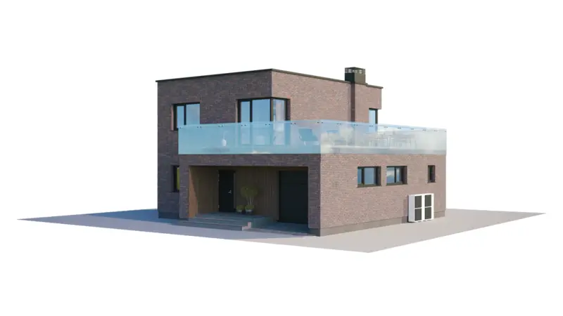 House Plan: 1370 ft², 2 Stories, 3 Beds, Home Office, 2 Baths, Open Floor Plan, 1-Car Garage