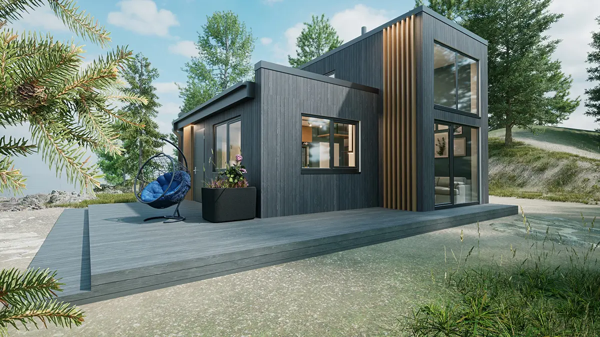 House Plan: 592 ft², More, 2 Beds, 1 Baths
