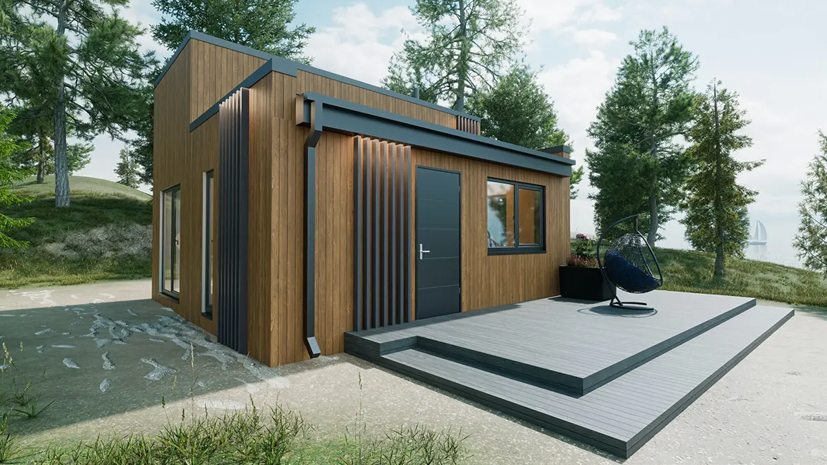 House Plan: 592 ft², More, 2 Beds, 1 Baths