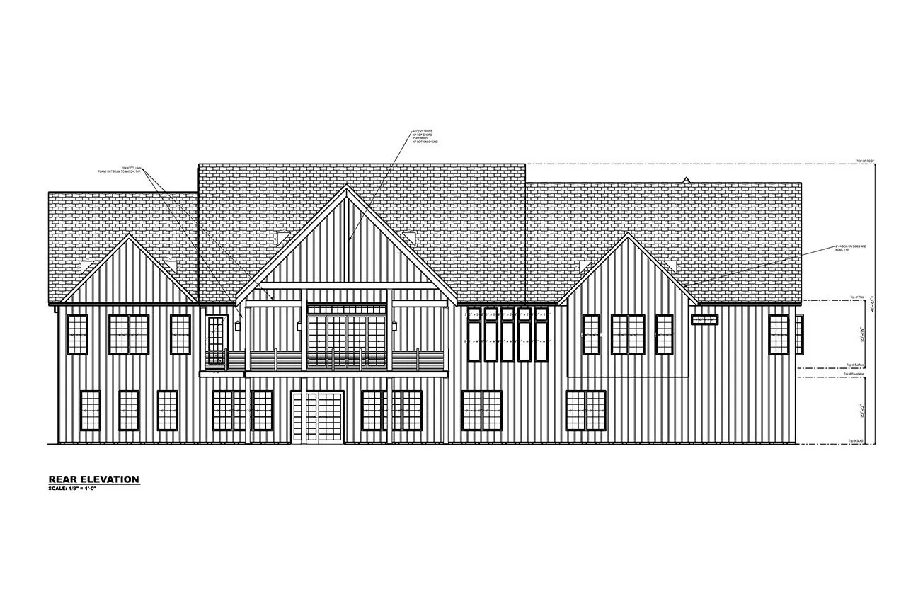 1-Story House Plan with Basement 5709 ft²: 3 Beds, Home Office, 5.5 Baths, Open Floor Plan, 3-Car Garage