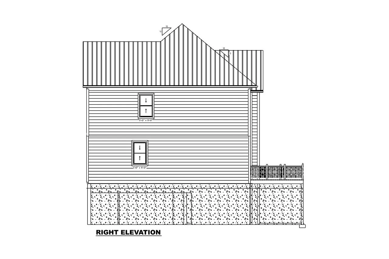 2-Story House Plan with Basement 2853 ft²: 5 Beds, Home Office, 4.5 Baths, Open Floor Plan, 2-Car Garage