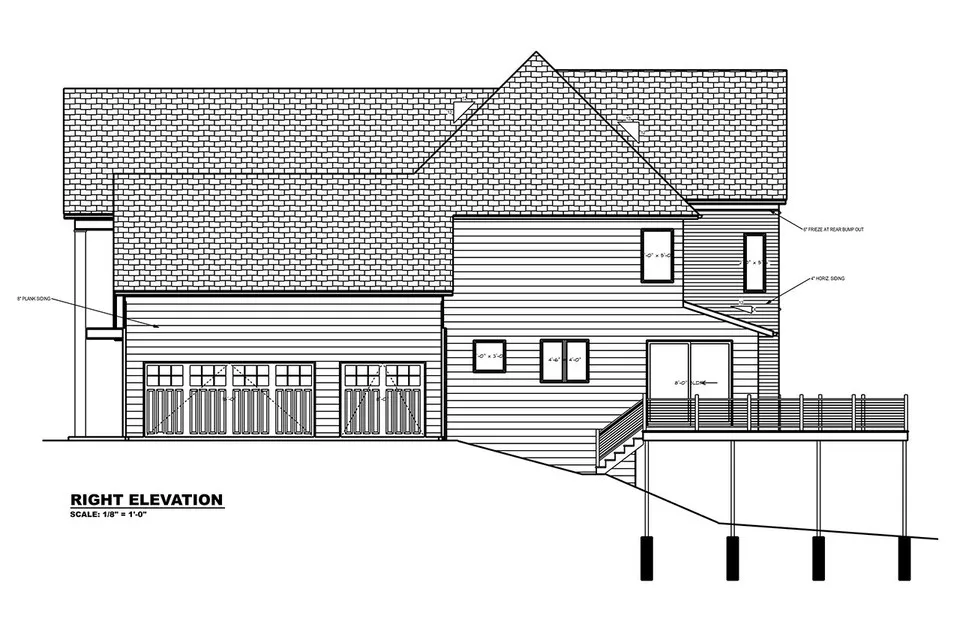 1.5-Story House Plan with Basement 3590 ft²: 4 Beds, 4.5 Baths, Open Floor Plan, 3-Car Garage