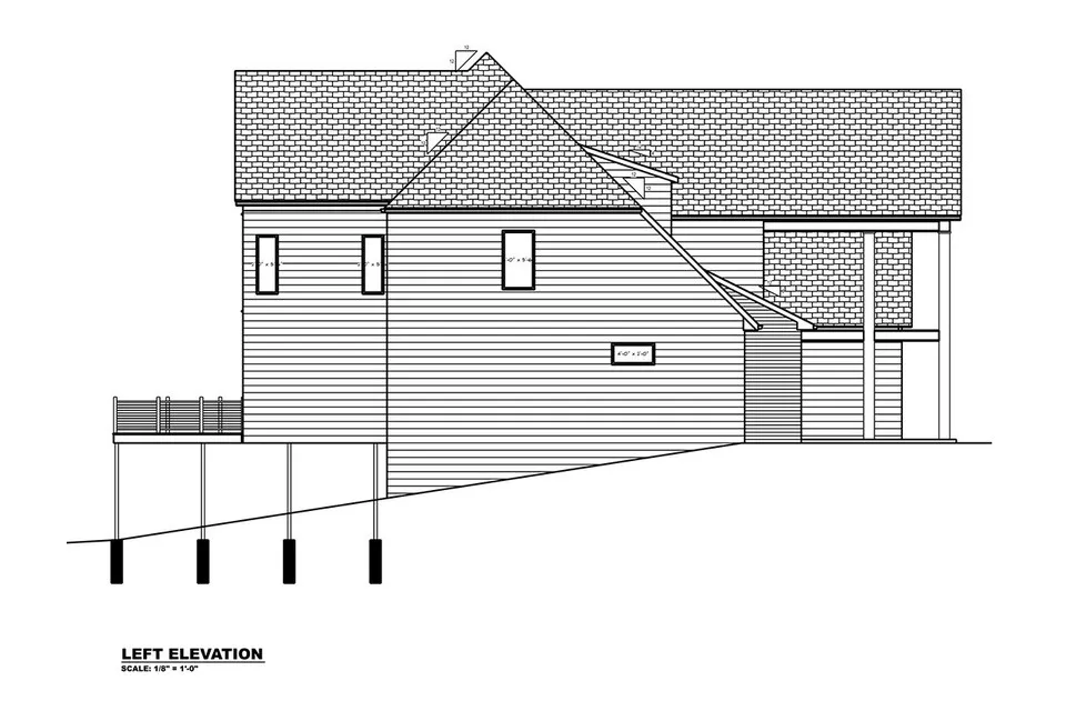 1.5-Story House Plan with Basement 3590 ft²: 4 Beds, 4.5 Baths, Open Floor Plan, 3-Car Garage