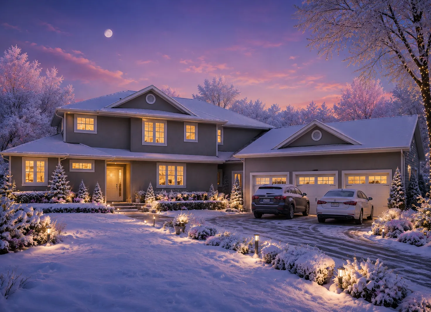 2-Story House Plan 4157 ft²: 6 Beds, 4.5 Baths, Open Floor Plan, 3-Car Garage