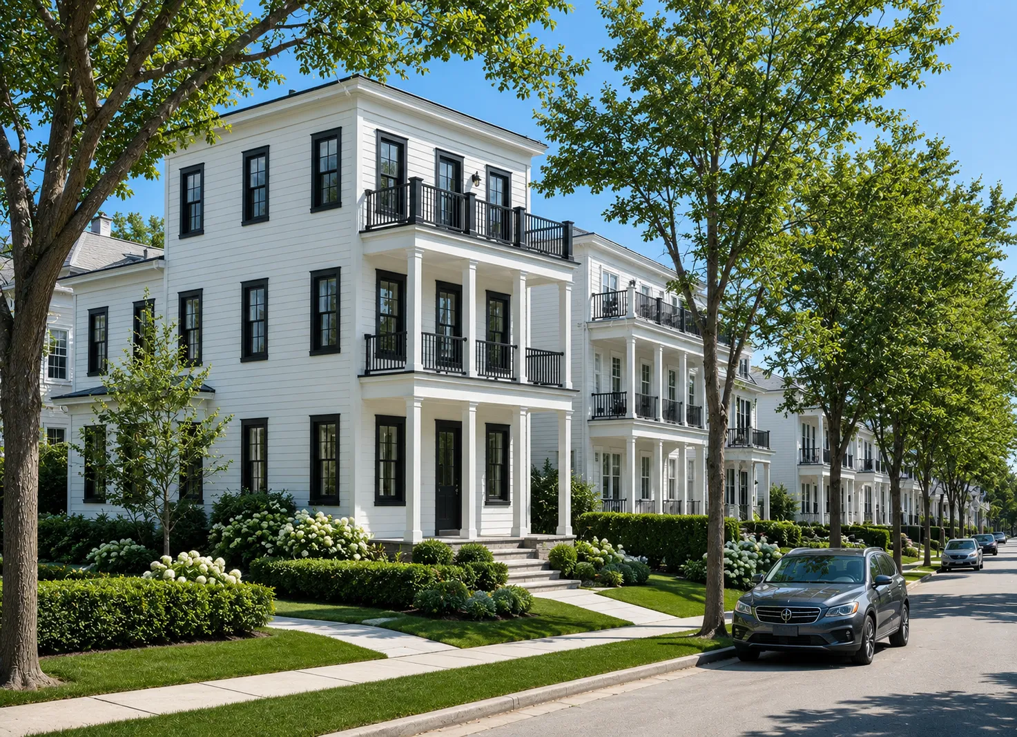 3-Story House Plan 4451 ft²: 5 Beds, 5.5 Baths, Open Floor Plan, without Garage