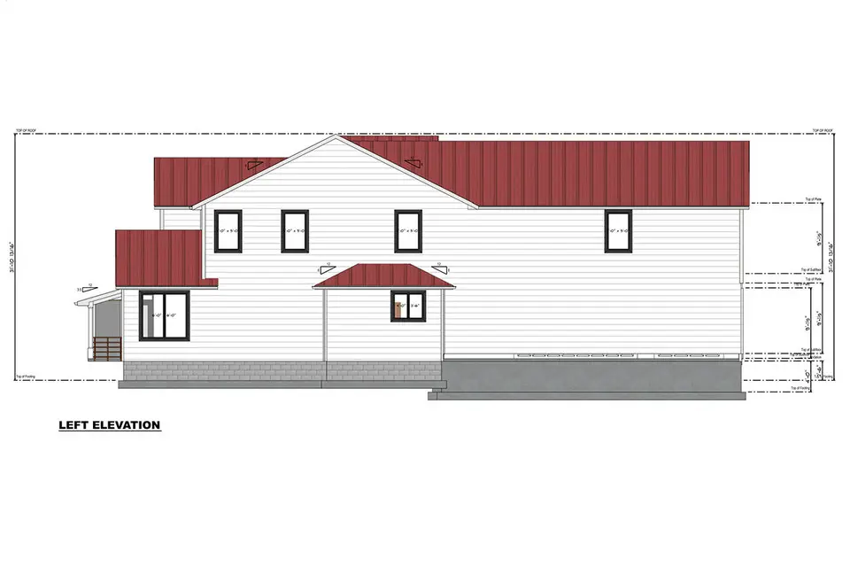 2-Story House Plan 4610 ft²: 4 Beds, Home Office, 3.5 Baths, Open Floor Plan, 3-Car Garage
