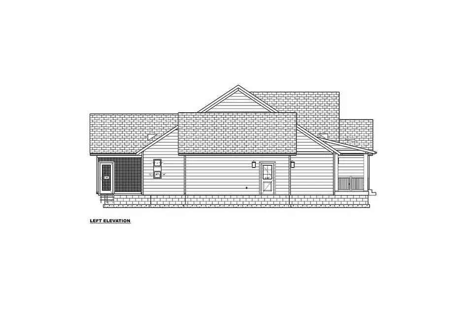 1-Story House Plan 1676 ft²: 3 Beds, 2 Baths, Open Floor Plan, 1-Car Garage